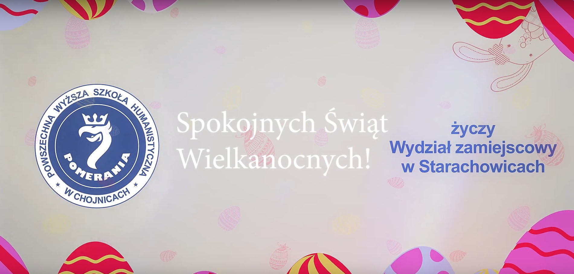 Zdrowych i spokojnych Świąt Wielkanocnych