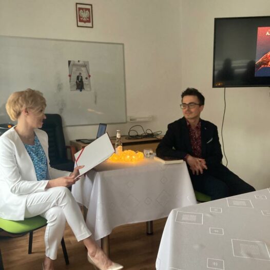 Spotkanie z dr Łukaszem Kaczmarkiem