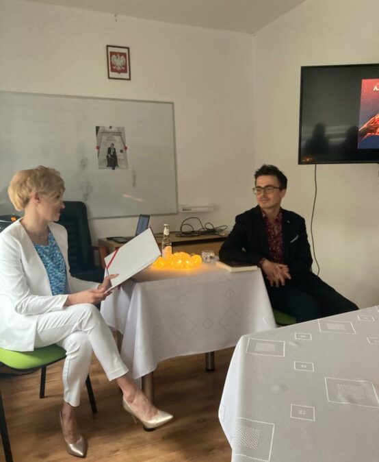 Spotkanie z dr Łukaszem Kaczmarkiem
