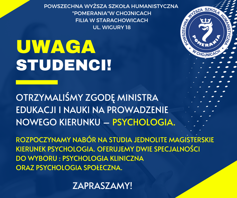 Psychologia – Nowy Kierunek